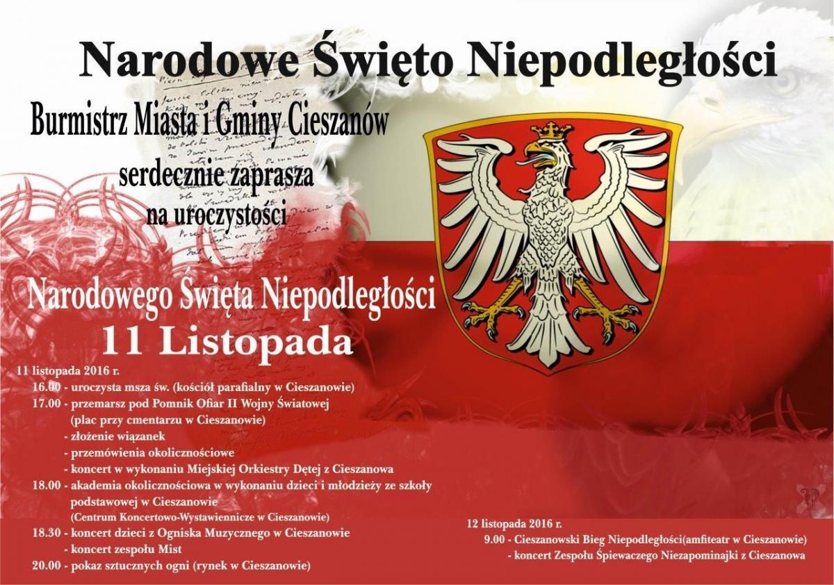 Już jutro Cieszanowski Bieg Niepodległości