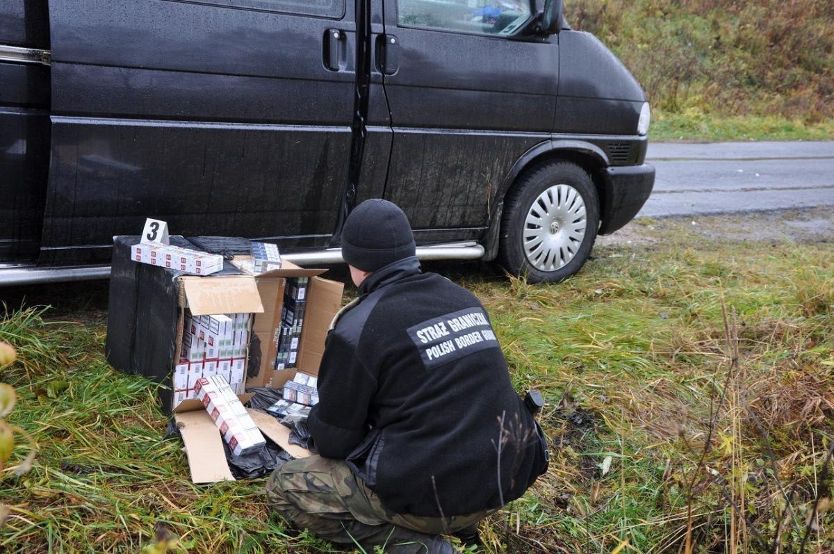 Szmuglowali papierosy rzeką San