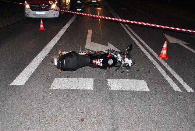 Tragiczny wypadek. Motocyklista stracił życie [ZDJĘCIA]