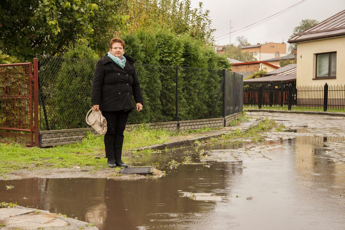 Po większych opadach deszczu mamy tu Małą Wenecję