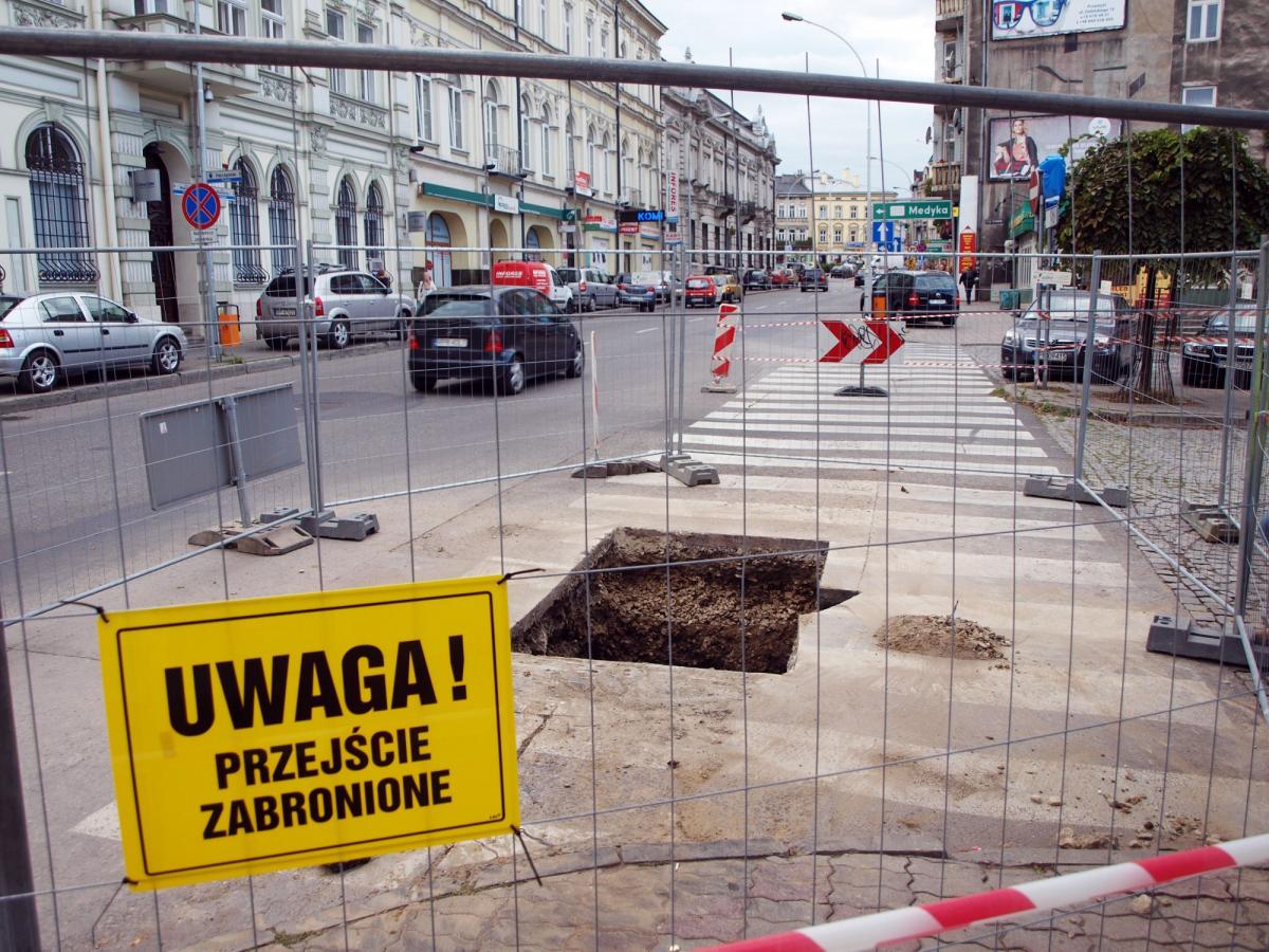 Kilkanaście tygodni utrudnień na Mickiewicza