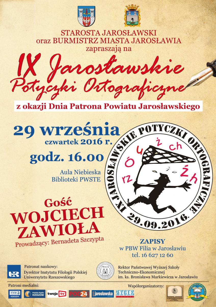 Jarosławskie Potyczki Ortograficzne już za tydzień