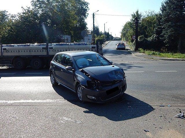 Zderzenie na skrzyżowaniu