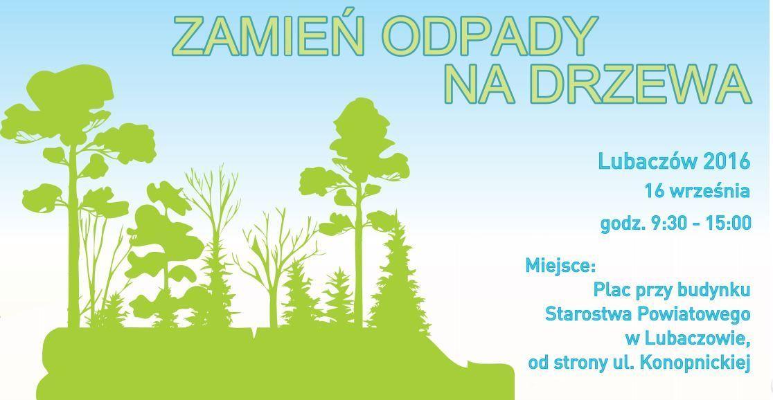 Zamień odpady na drzewa