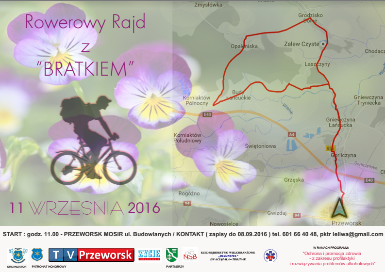 Rowerowy Rajd z Bratkiem