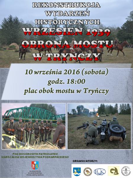Obrona mostu w Tryńczy. Rekonstrukcja historyczna