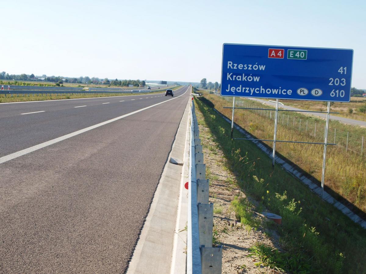 Od 1 października autostrada A4 płatna