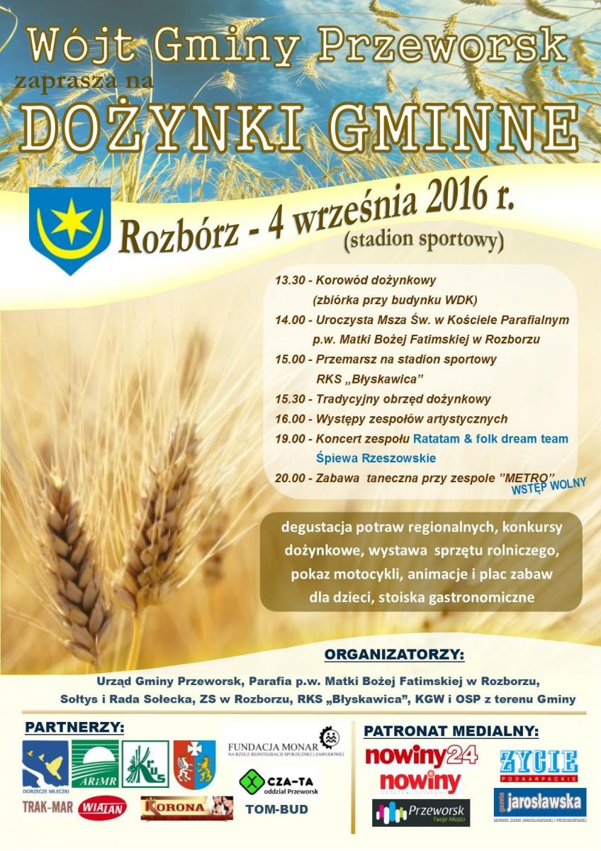 Juz jutro dożynki gminy Przeworsk