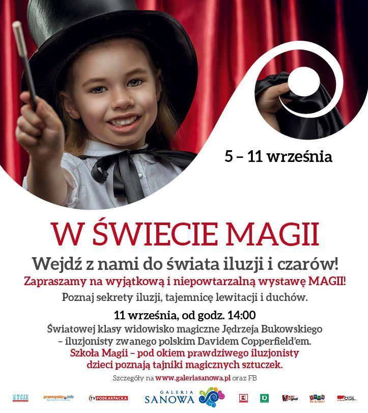 Iluzjonista Jędrzej Bukowski wystąpi w Galerii Sanowa