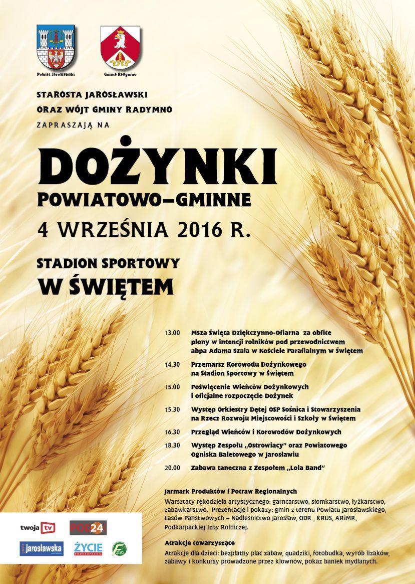 Dożynki powiatu jarosławskiego
