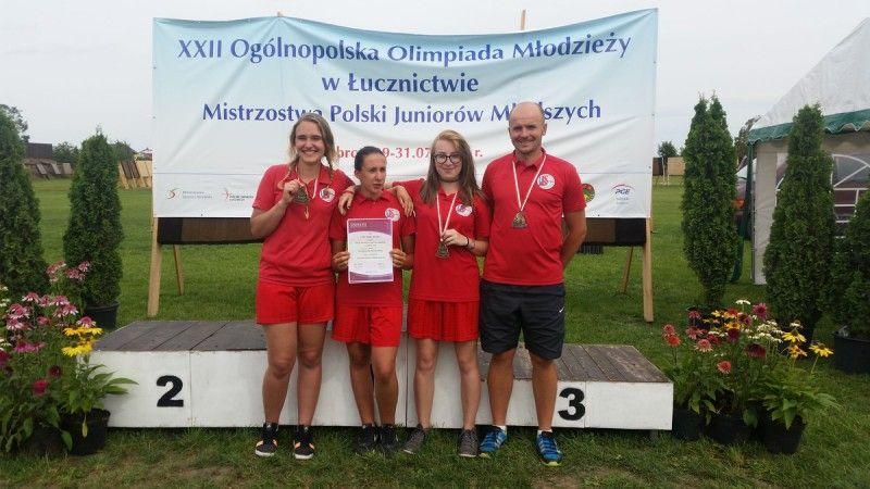 Brązowy medal dla łuczniczek z Jarosławia