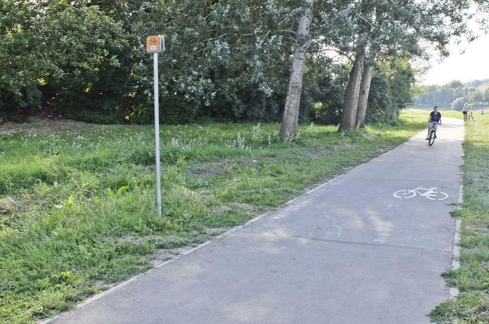 Pirat szalał autem na ścieżce rowerowej