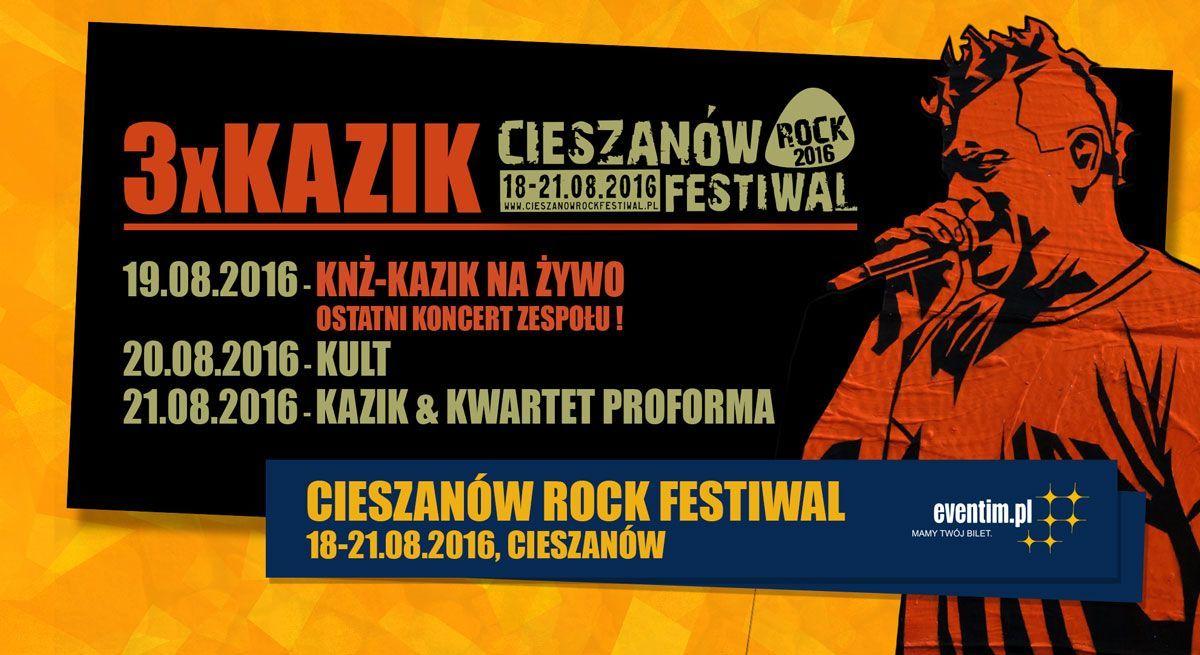 „3xKazik”: przegląd najlepszych projektów Kazika na CRF 2016!
