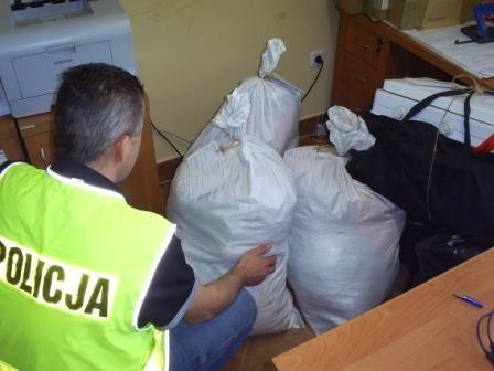 Wyniósł dobytek warty 3200 zł w płóciennych workach