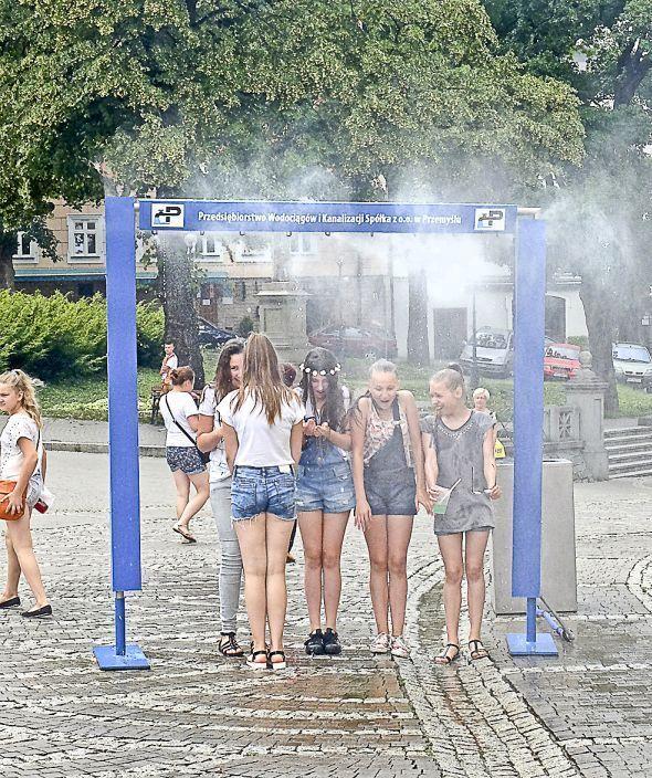 Mgiełka wody dla ochłody