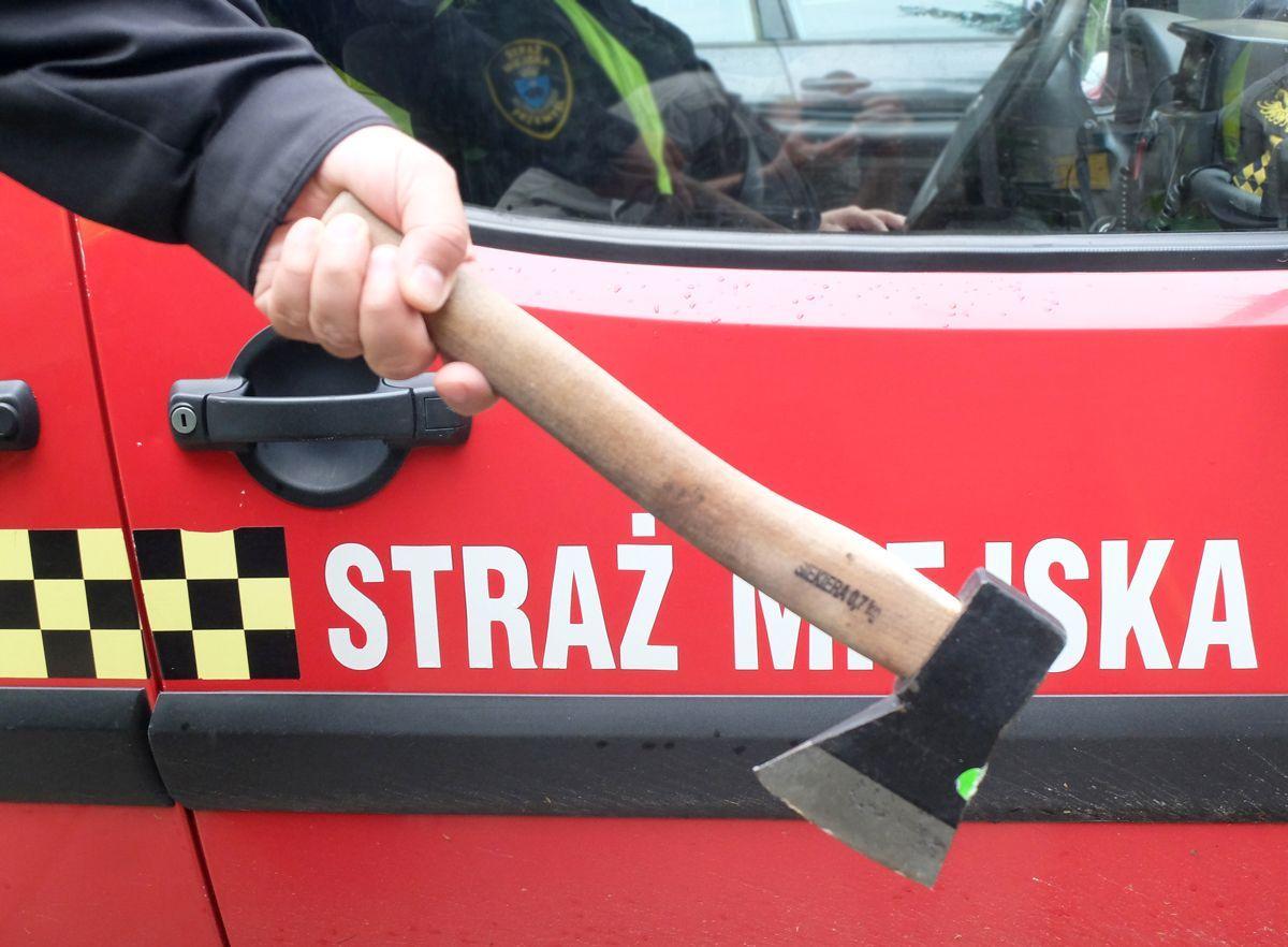 Z siekierą po Grunwaldzkiej