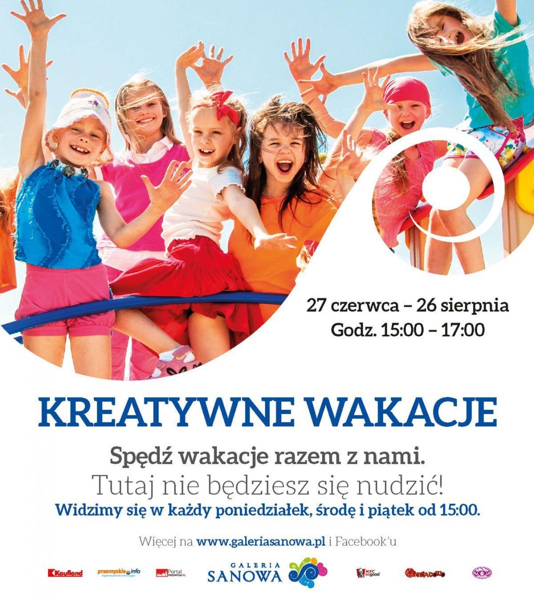 Kreatywne wakacje w Galerii Sanowa