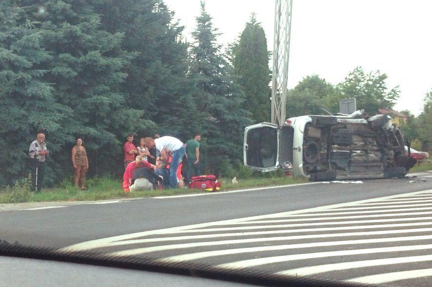 Wypadek wyglądał groźnie