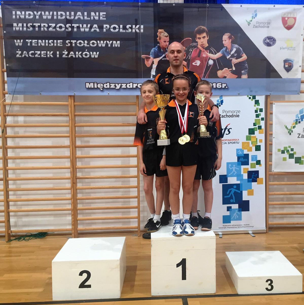 Anna Brzyska dwukrotną mistrzynią Polski żaczek!