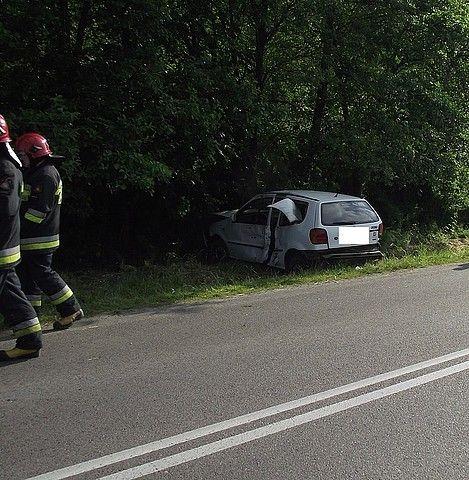 19-latka straciła panowanie nad autem [ZDJĘCIA]