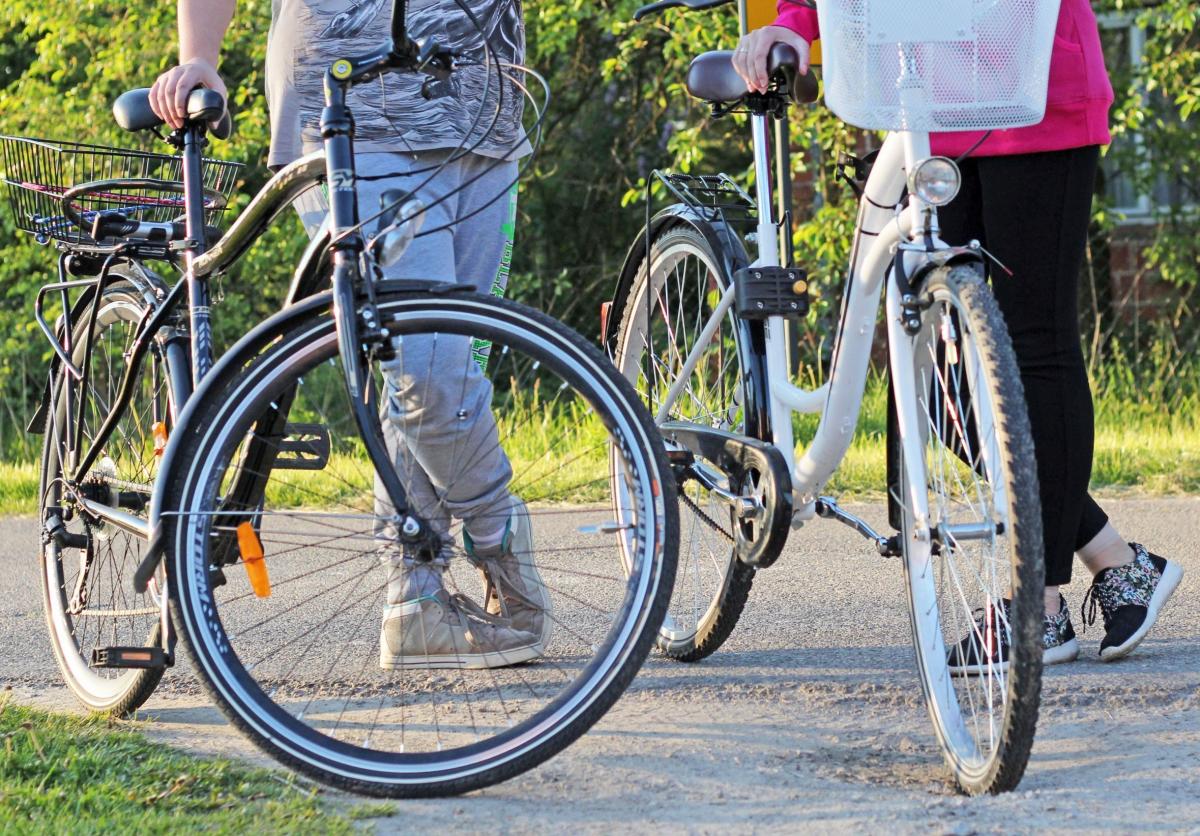Rowerzyści dla wychowanków domu dziecka