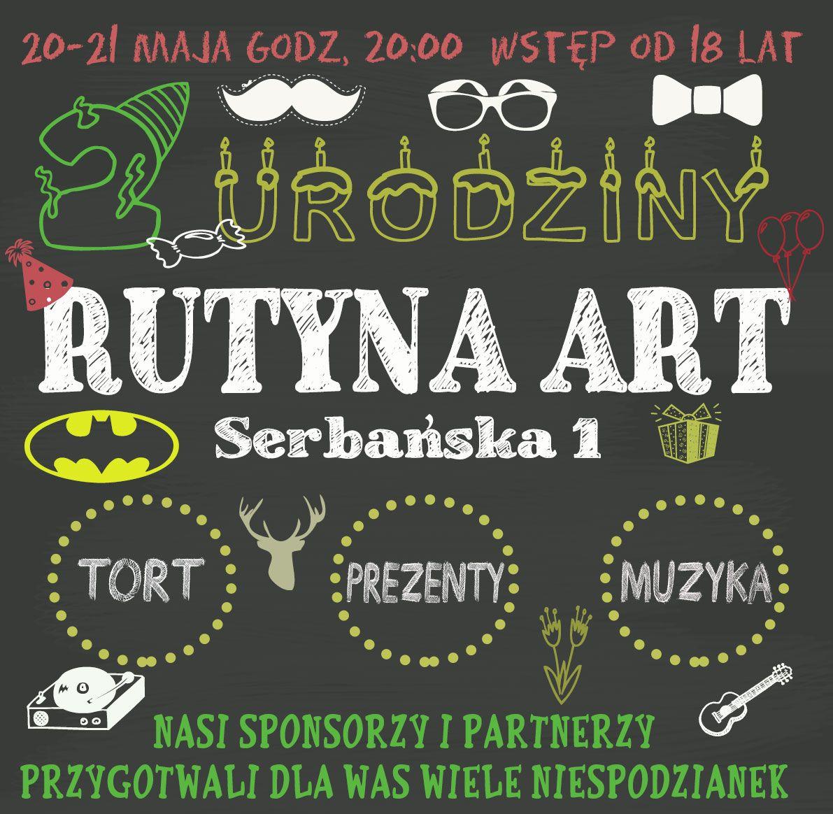 Drugie urodziny Rutyna ART. Będzie się działo!