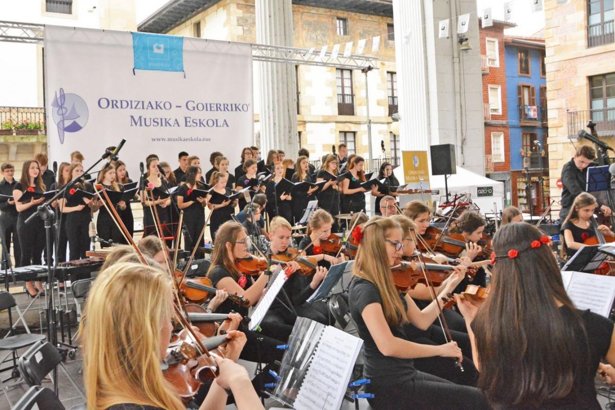 Młodzi przemyscy muzycy z wizytą w San Sebastian