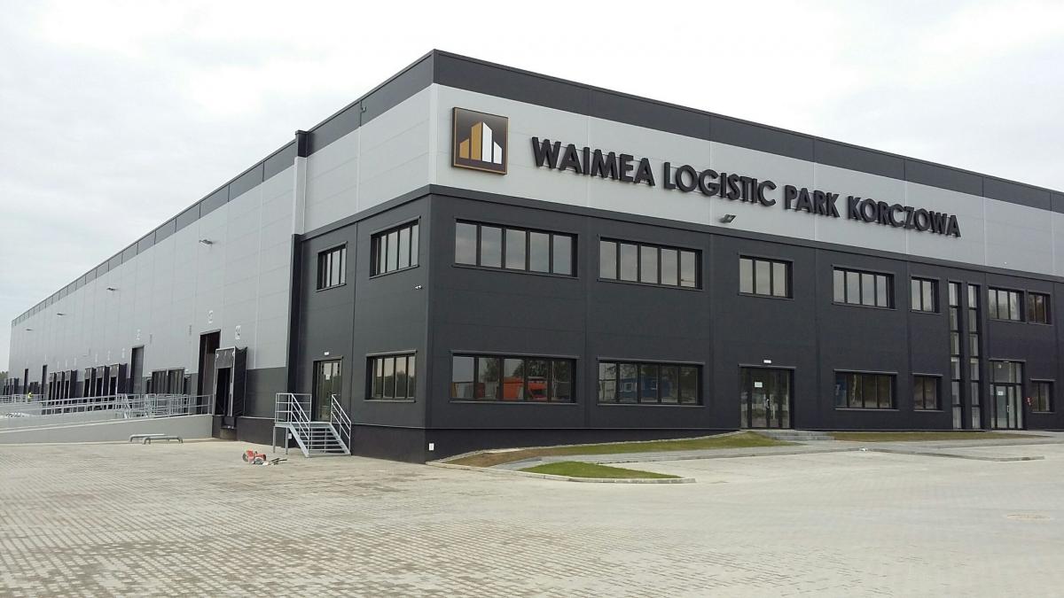 Pierwsza hala Waimea Logistic Park Korczowa gotowa