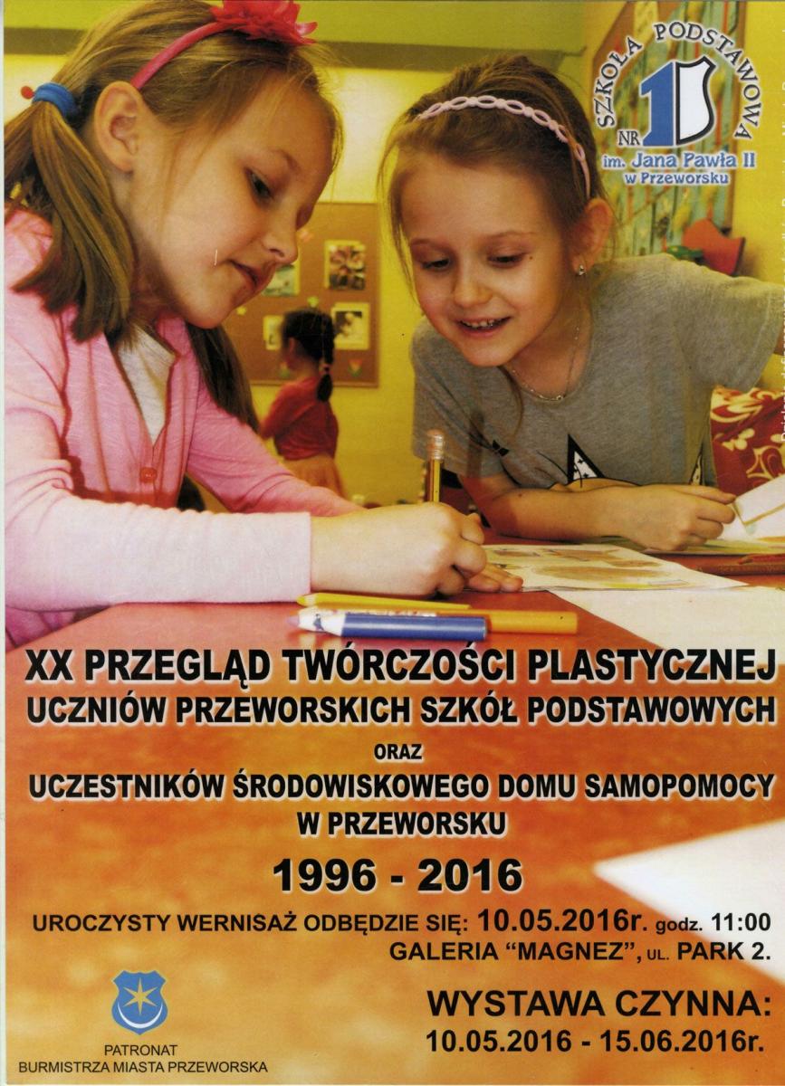Wiosenny przegląd twórczości plastycznej 