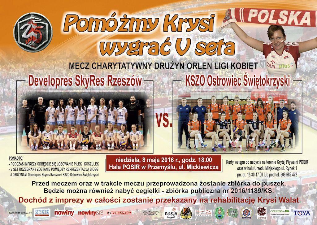 Pomóżmy Krysi wygrać V seta!