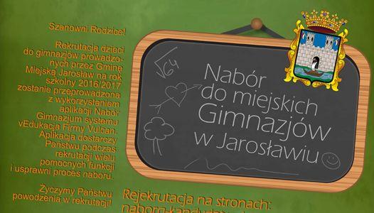 Rusza elektroniczny nabór do gimnazjów!