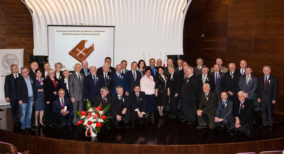 Krzyże Wolności i Solidarności wręczone