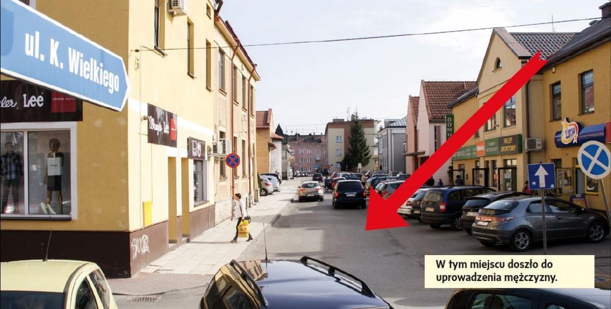 Mężczyzna uprowadzony w biały dzień