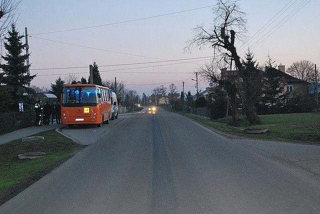 Pasażerka wypadła z autobusu