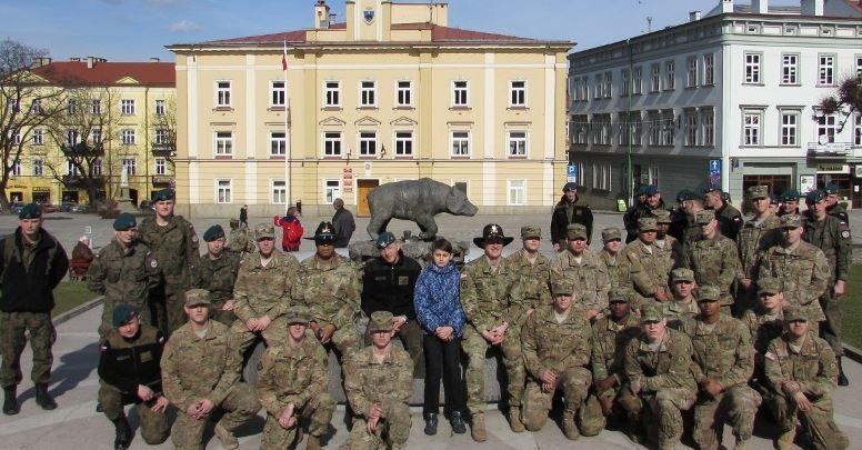 Amerykańscy żołnierze odbyli rekonesans po Przemyślu [ZDJĘCIA]