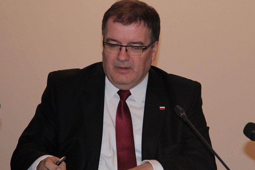 Spotkanie samorządowców z ministrem Andrzejem Derą