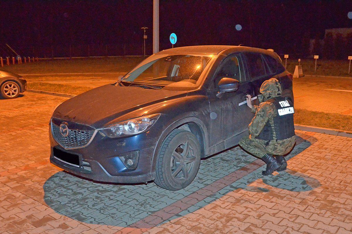 Mazda o wartości 140 tys. zł zatrzymana na granicy