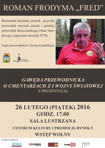 Gawęda przewodnicka „Freda”, czyli spotkanie z Romanem Frodymą