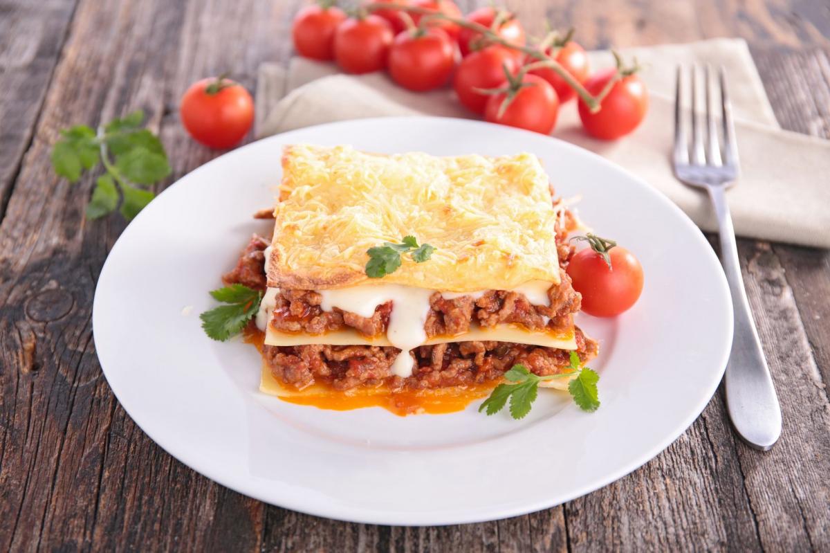 Kuchnia włoska: lasagne bolognese