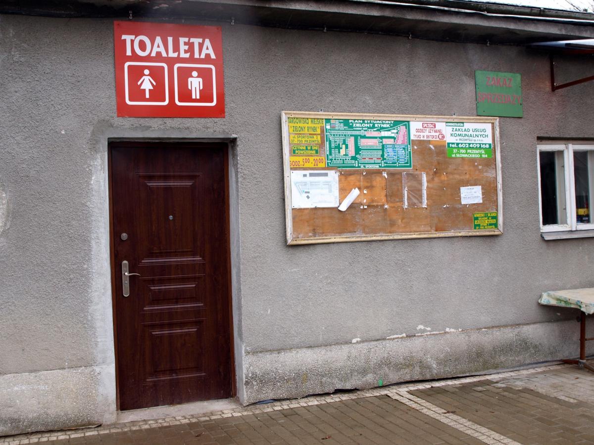 Prezydent Choma sprawi, że toaleta na Zielonym Rynku będzie darmowa?
