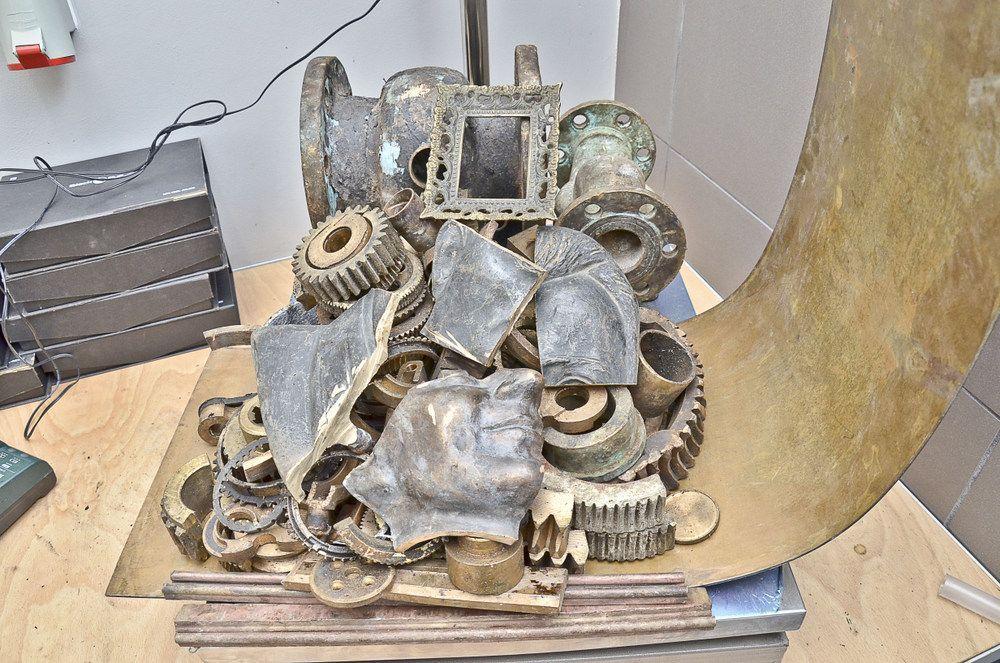 Przemycał 85 kilogramów złomu 