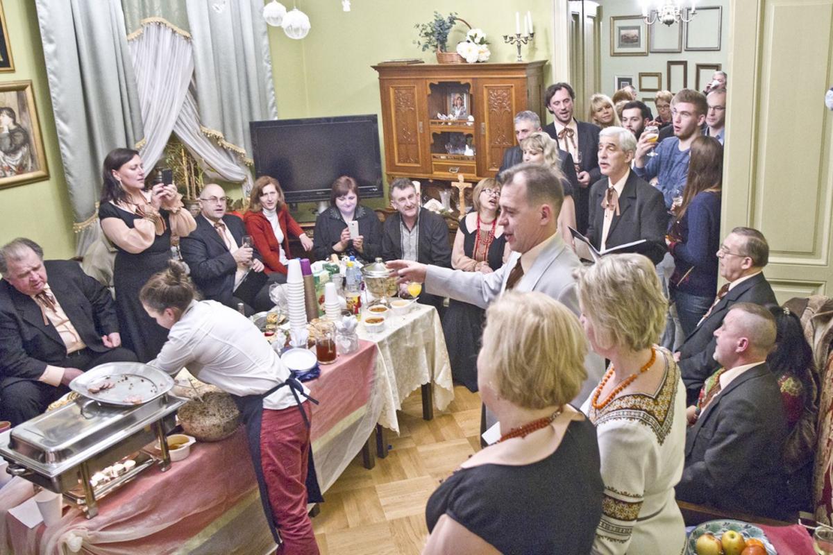Wszyscy kolędowali w dwóch językach