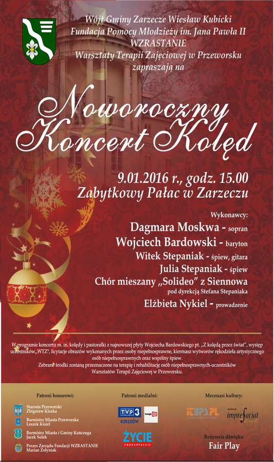 Noworoczny Koncert Kolęd w Przeworsku już dziś!
