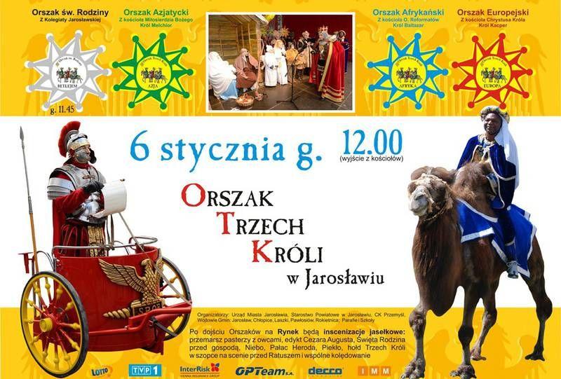 Orszak Trzech króli w Jarosławiu