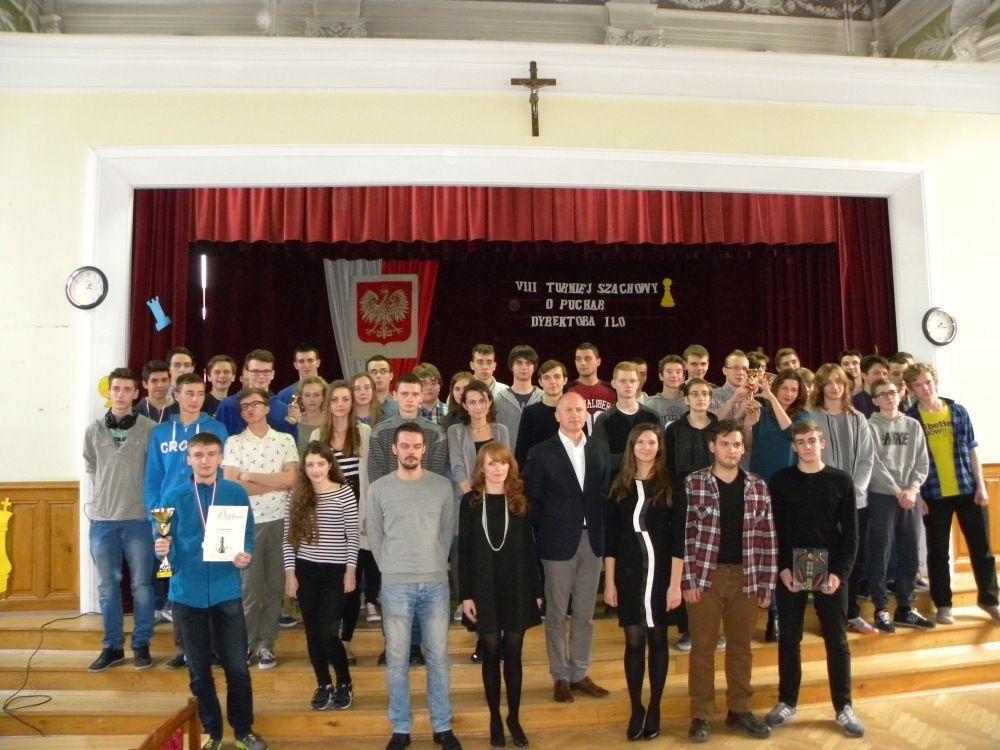 Szachowe zmagania w I LO [ZDJĘCIA]