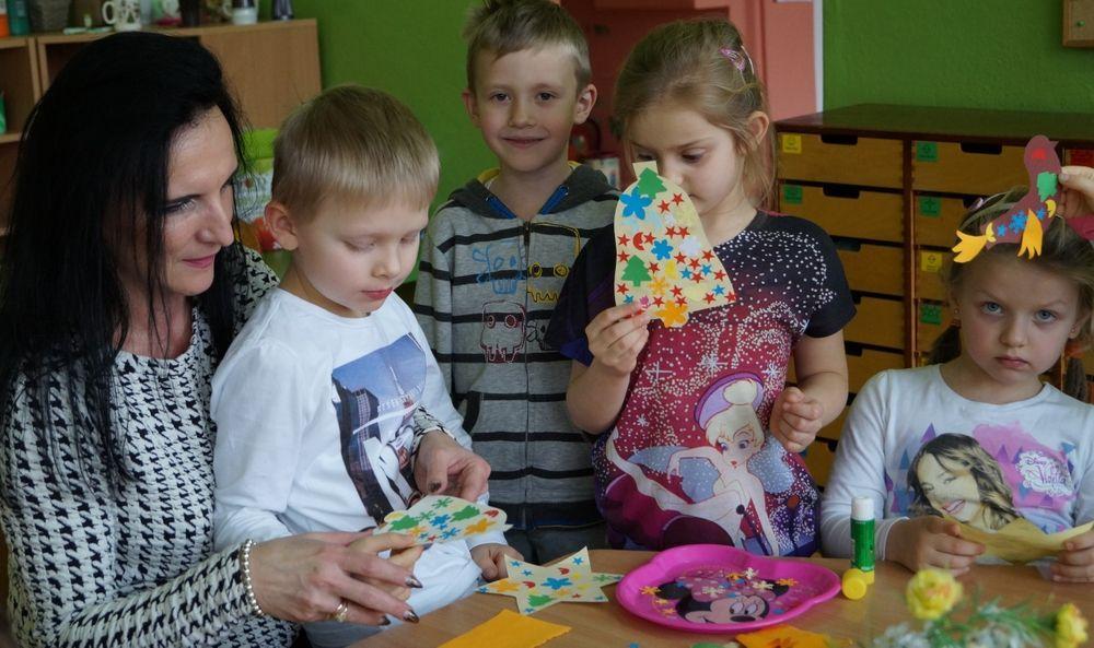 Przedszkolaki wyszykowały się do świąt