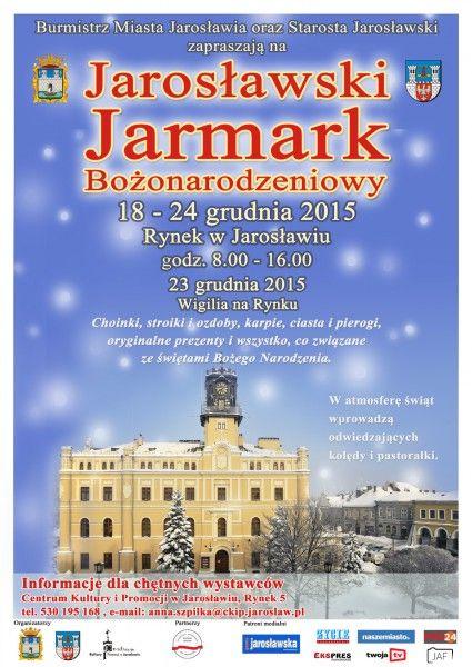 Jutro rozpoczyna się Jarosławski Jarmark Bożonarodzeniowy