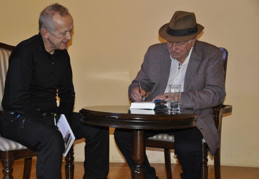 Popularny aktor teatralny i filmowy Jan Nowicki u Attavantich 