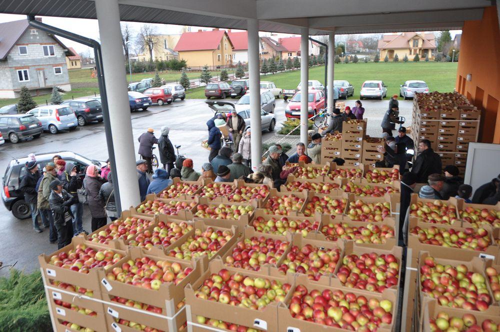 Paczki świąteczne za owoce i warzywa