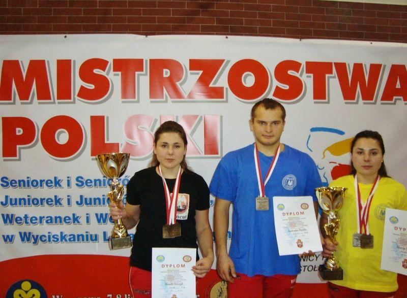 Wycisnęli pięć złotych medali w mistrzostwach Polski